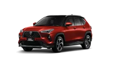 Yaris Cross สีแดง Spicy Scarlet